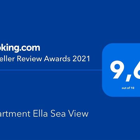 בול Apartment Ella Sea View מראה חיצוני תמונה