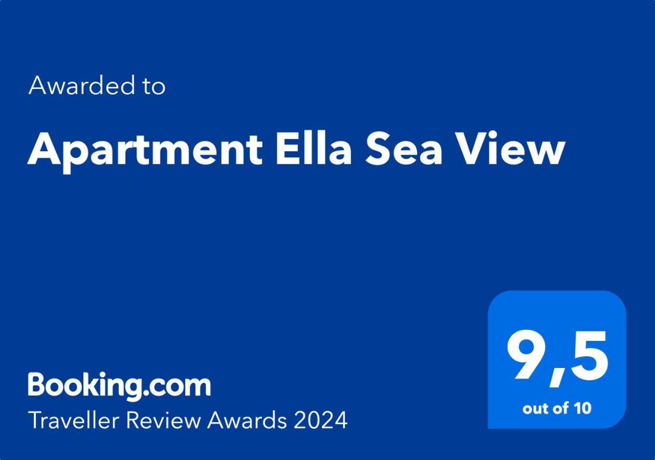 בול Apartment Ella Sea View מראה חיצוני תמונה